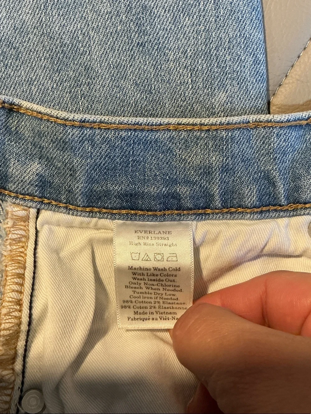 Everlane straight leg